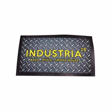 Bar Runner/Counter Mat (44 x 25cm) Black Border