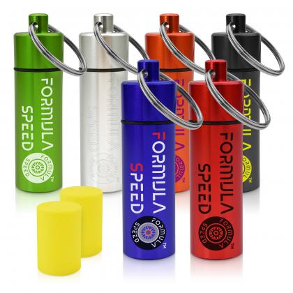 Custom Earplugs in Printed Metal Container