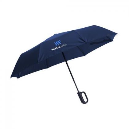 Carabiner RCS RPET foldable umbrella
