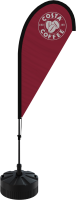 Teardrop Flag Kit - Small (2.8m)  - Single Sided