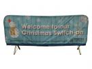 Barrier Fence Textile Jackets - 2.35m x 0.9m - Double Sided