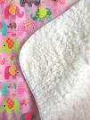 Sherpa Fleece Wool Blanket Polyester Single Sided 100x150cm