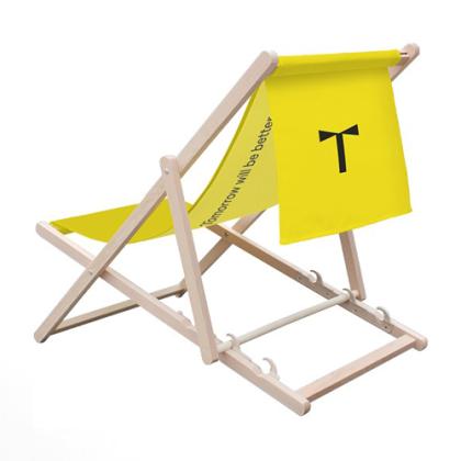 Deck Chair With Flap