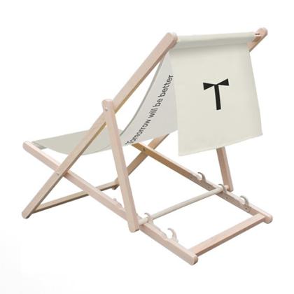 Deck Chair With Flap