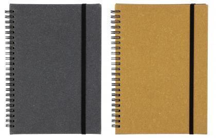 The Orwell - Recycled leather notebook (approx. A5)