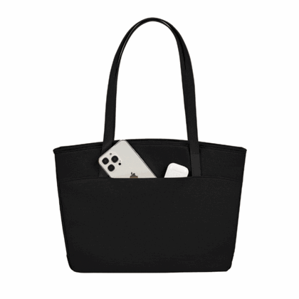 Trend tote bag with laptop pouch