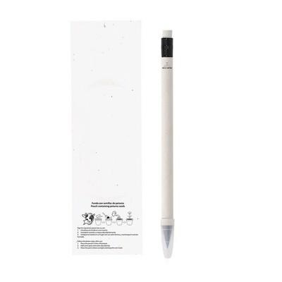 "Infinity" pencil, made from recycled milk cartons