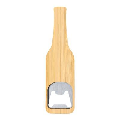 Bamboo bottle opener