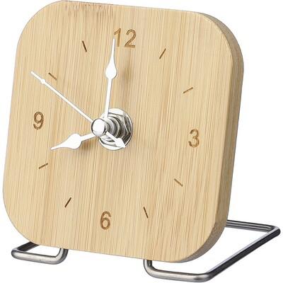 Bamboo desk clock