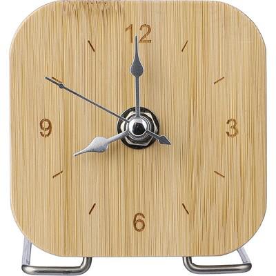 Bamboo desk clock