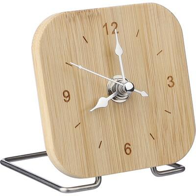 Bamboo desk clock