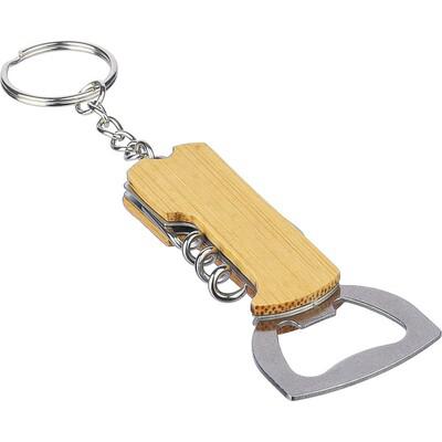 Bamboo keyring 3 in 1,