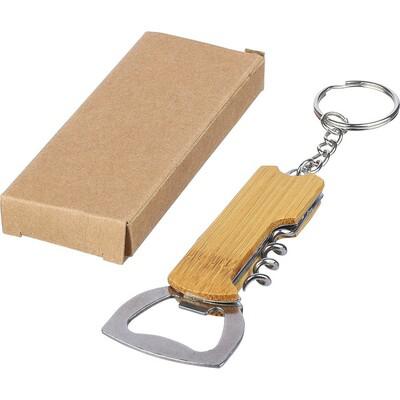 Bamboo keyring 3 in 1,