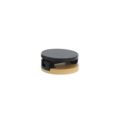 Bamboo magnetic phone holder