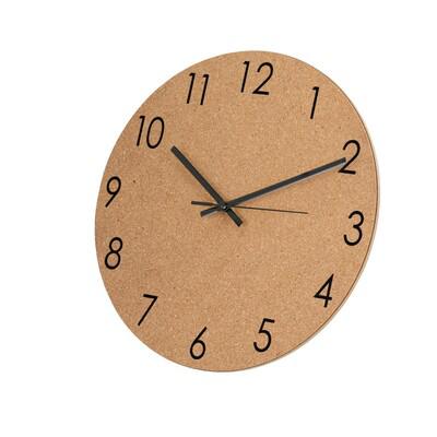 Cork wall clock