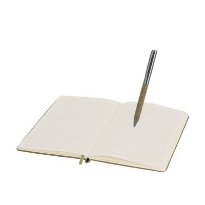 Gift set, notebook approx. A5, ball pen, gift box