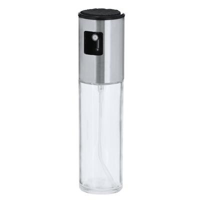 Glass dispenser with spray