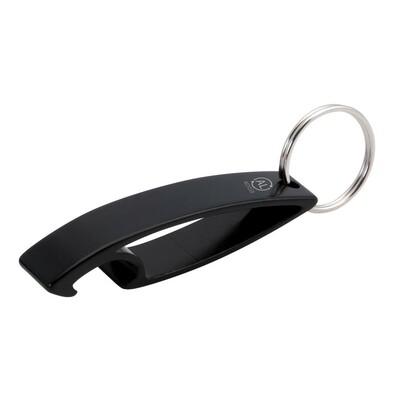 Keyring, recycled aluminium bottle opener