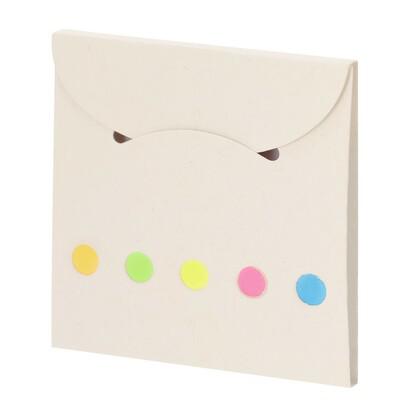 Memo holder, sticky notes, made from recycled milk cartons