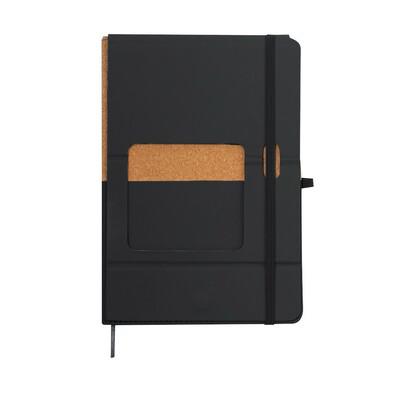 Notebook approx. A5, phone stand