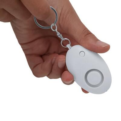 Personal alarm, keyring, LED light