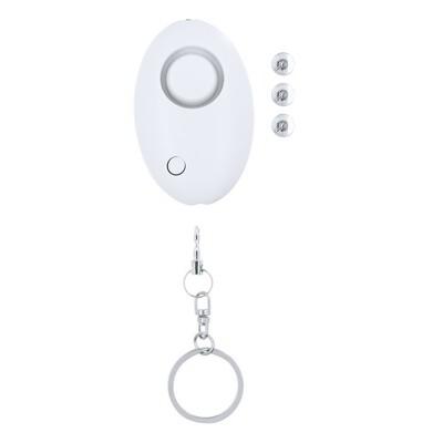 Personal alarm, keyring, LED light