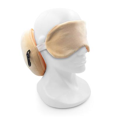 Plush dog, travel pillow, eye mask | Atta