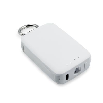 Power bank 4000 mAh, carabiner and 1W light | Dimetrice