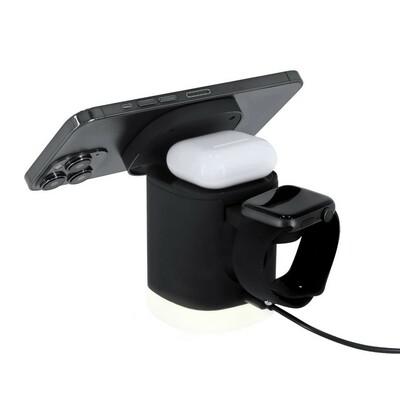 RABS magnetic wireless charger 15W, 3 in 1, phone stand