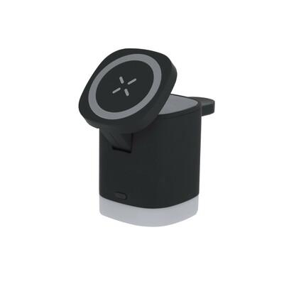 RABS magnetic wireless charger 15W, 3 in 1, phone stand