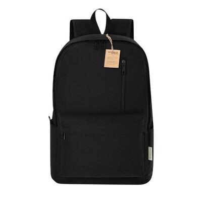 Recycled cotton laptop backpack 15"