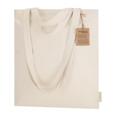 Recycled cotton shopping bag