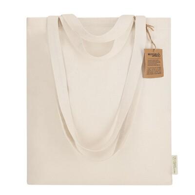 Recycled cotton shopping bag