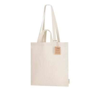 Recycled cotton shopping bag