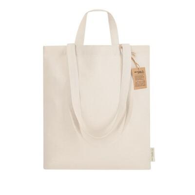 Recycled cotton shopping bag