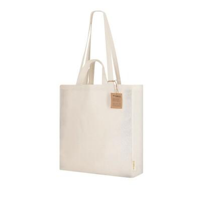 Recycled cotton shopping bag