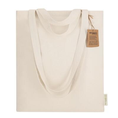 Recycled cotton shopping bag