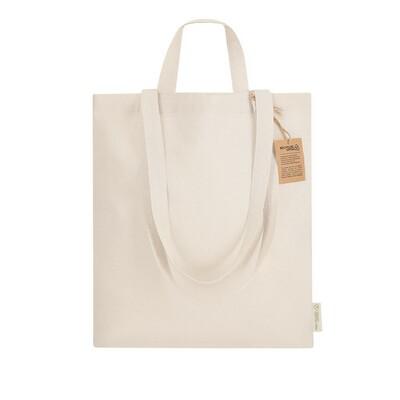 Recycled cotton shopping bag