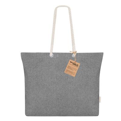 Recycled cotton shopping bag