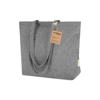 Recycled cotton shopping bag