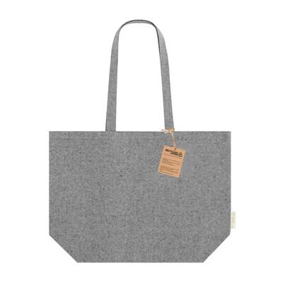 Recycled cotton shopping bag