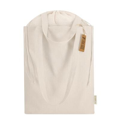 Recycled cotton shopping bag