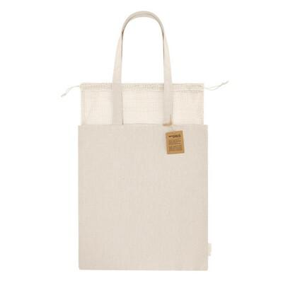 Recycled cotton shopping bag