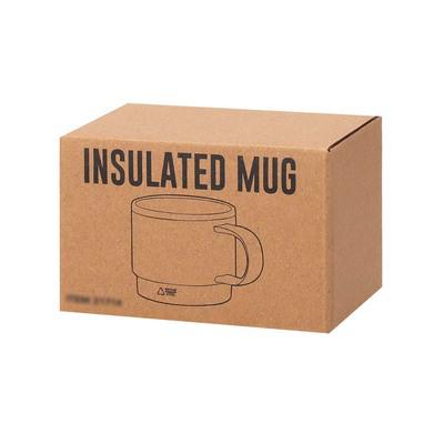 Recycled stainless steel mug 140 ml