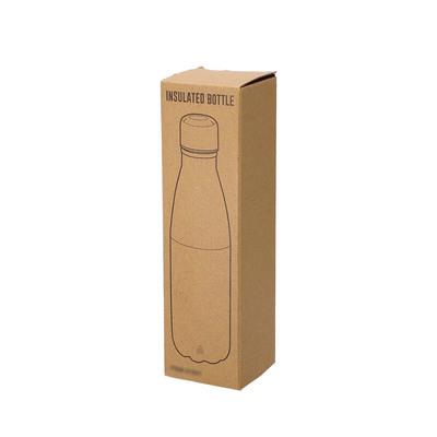 Recycled stainless steel thermo bottle 550 ml