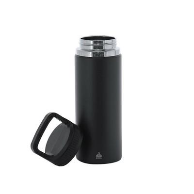 Recycled stainless steel thermo bottle 550 ml
