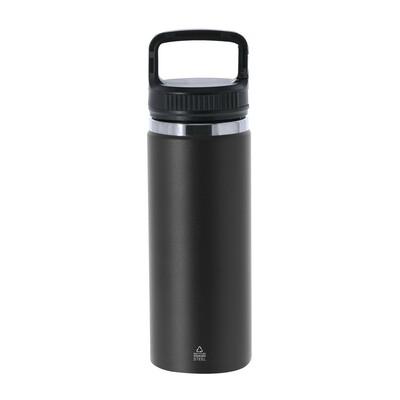 Recycled stainless steel thermo bottle 550 ml