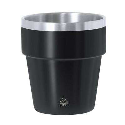 Recycled stainless steel thermo mug 250 ml