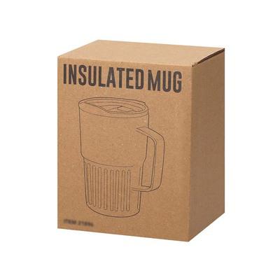 Recycled stainless steel thermo mug 450 ml
