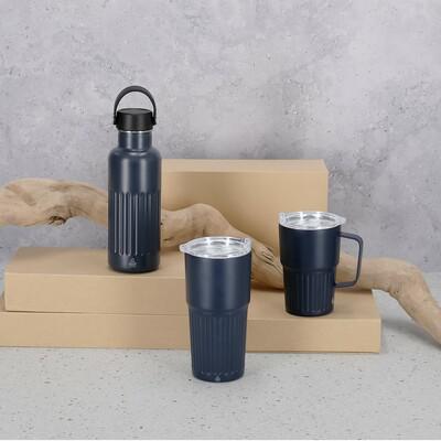 Recycled stainless steel thermo mug 600 ml